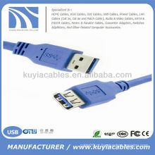 Cabo de Extensão USB Af para Am 7,5M